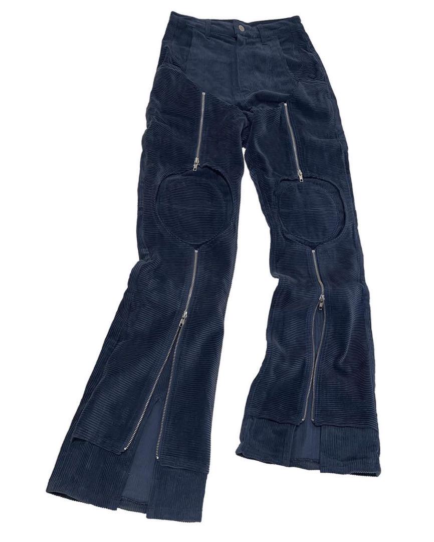 値引き交渉可能】Cycle my myob CIRCLE ZIP PANTS黒