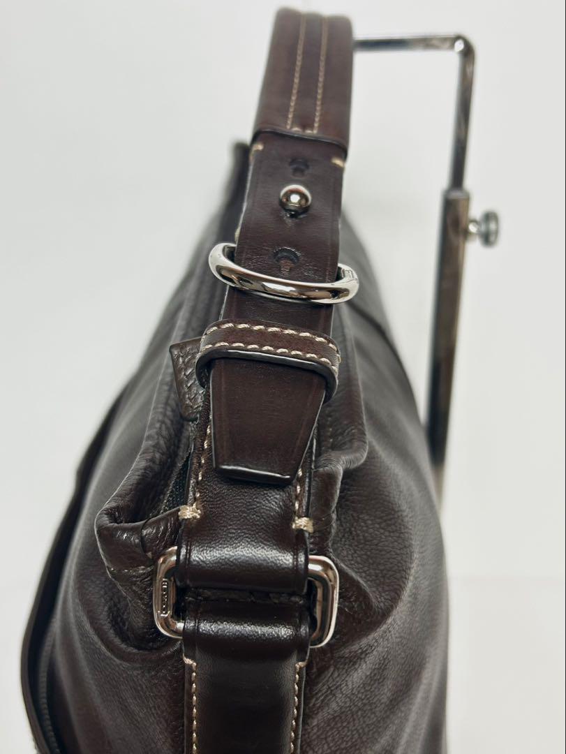 ✅【格安】定価8.3万　コーチ　メンテ済み　COACH ビジネス　バッグ　本革