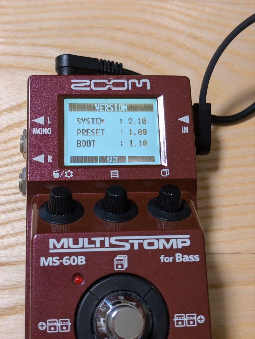 ZOOM MS-60B マルチストンプ ベース マルチエフェクター
