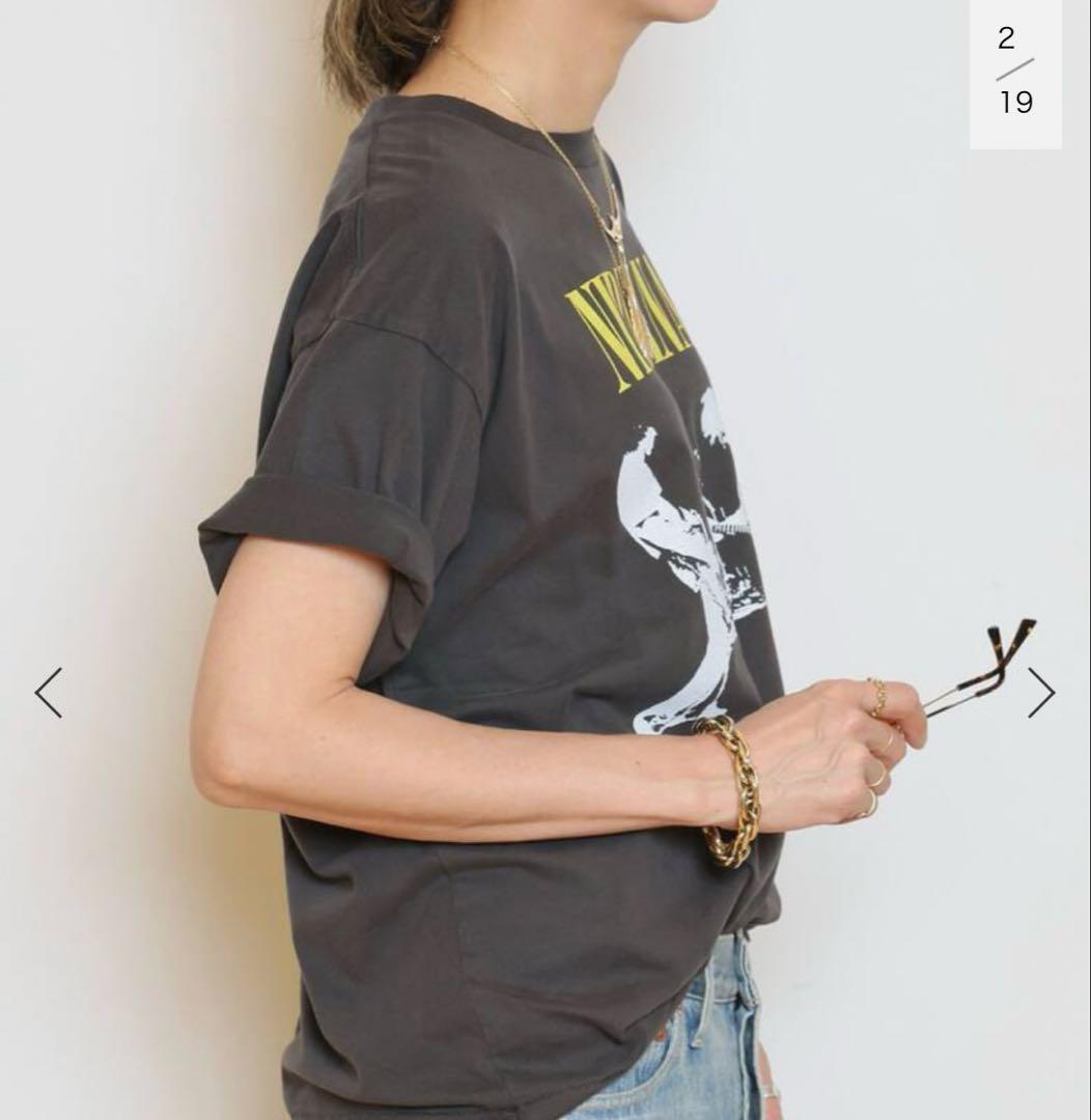 GOOD ROCK SPEED NIRVANA BACKPRINT Tシャツ今季