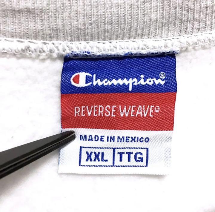 新作超特価 X-80 Champion チャンピオン スウェット ロゴ XXL グレー k1p6y-m70720608083 豊富な限定SALE