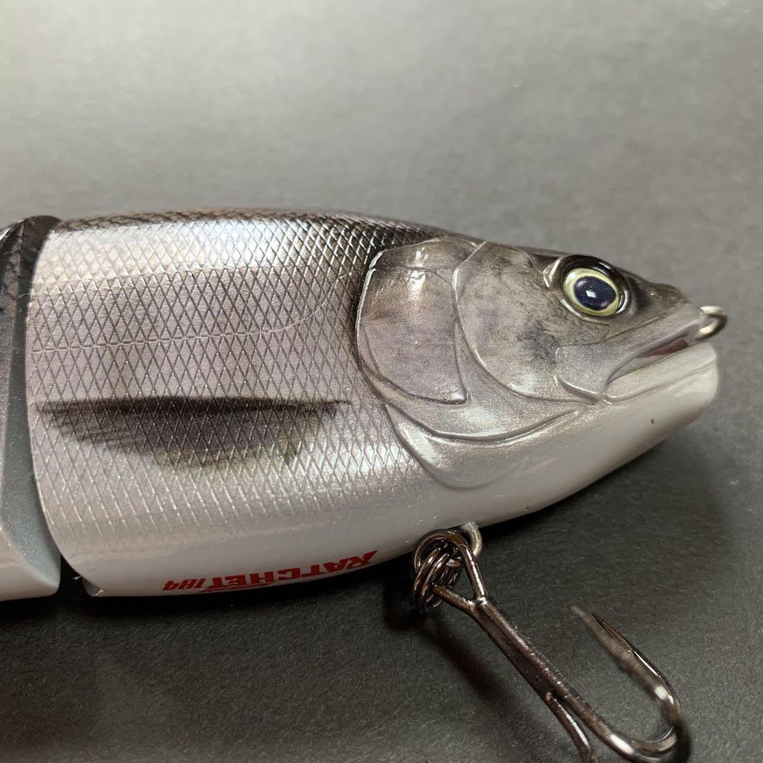 ガンクラフト ジョインテッドクロー ラチェット 184 リアル琵琶湖鱒（雄）