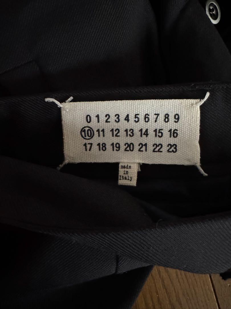 Maison Martin Margiela⑩テーパードスラックスパンツ