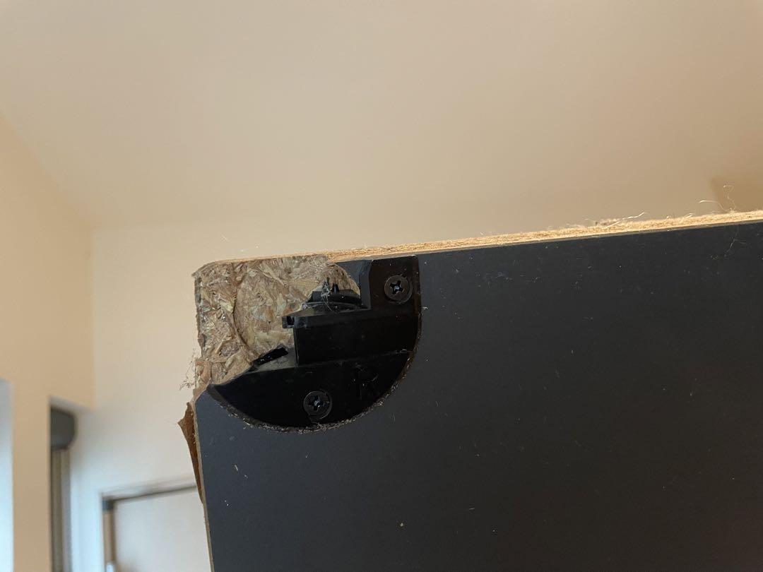2枚折戸 使用品 一部破損あり 画像5