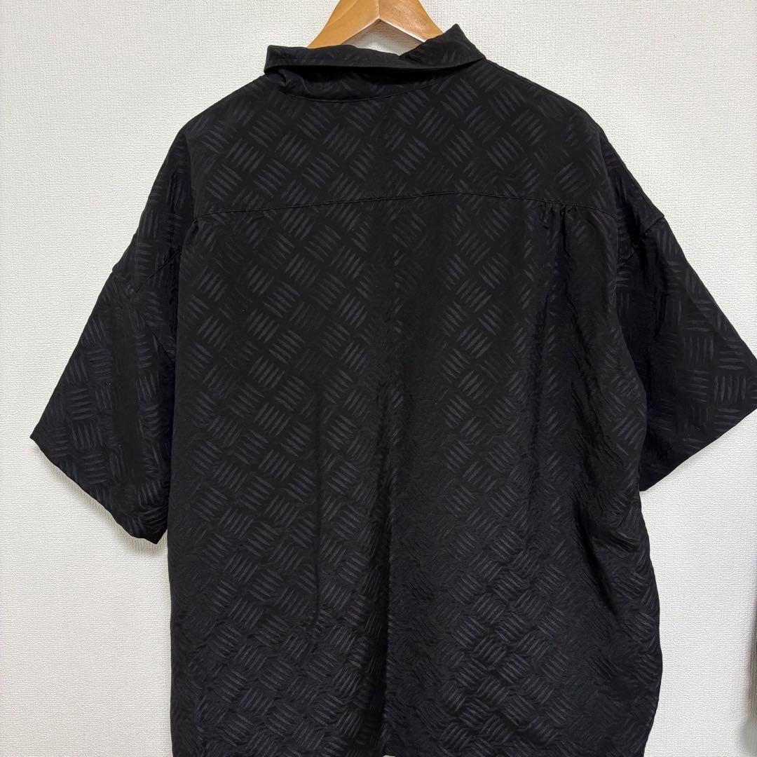 トップス TIGHTBOOTH CHECKER PLATE HALF ZIP SHIRT