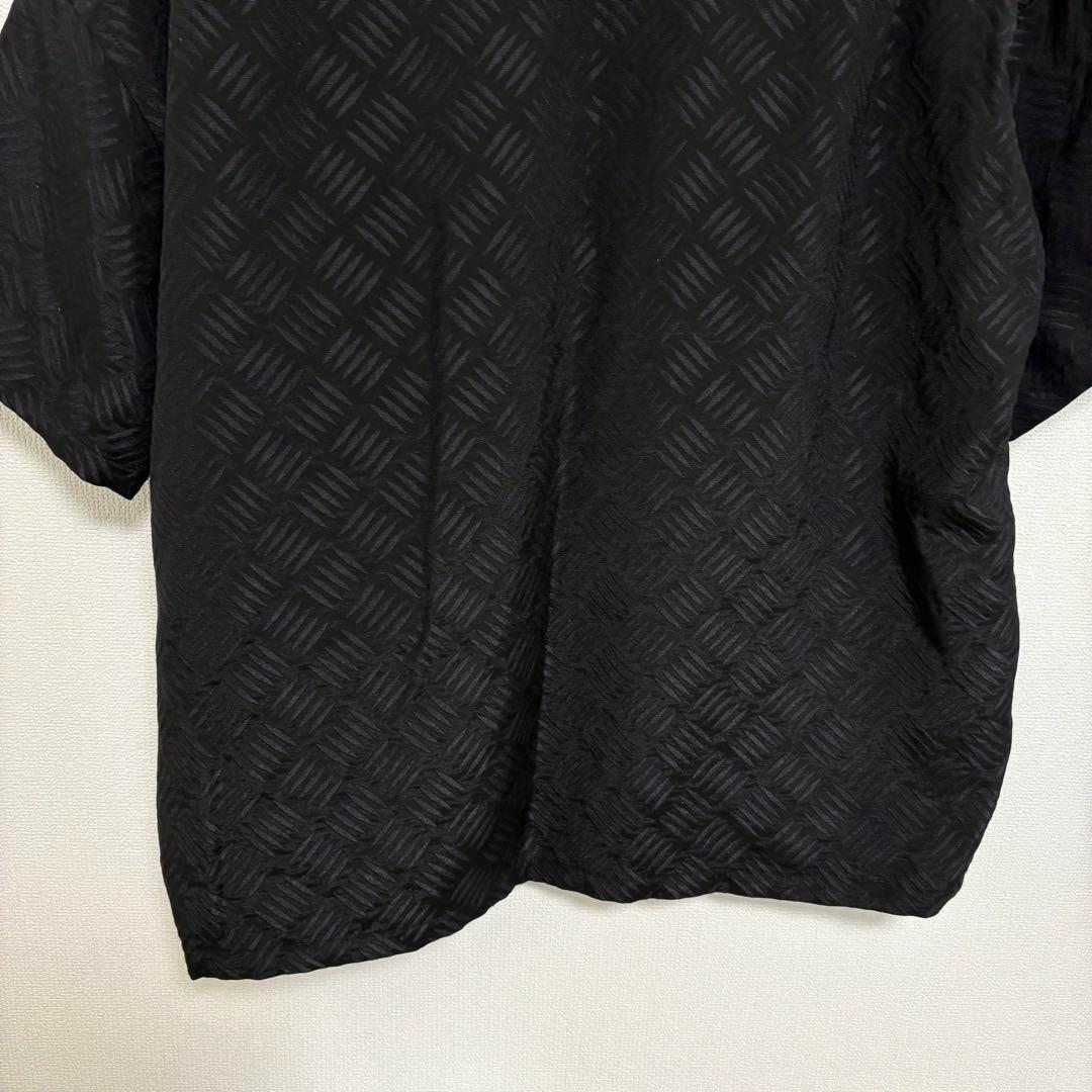 トップス TIGHTBOOTH CHECKER PLATE HALF ZIP SHIRT