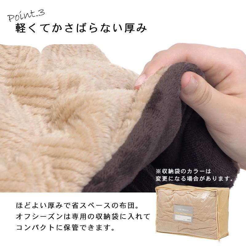 【新品】　こたつ布団　掛け布団 アルミシート入り　ネイビー　アウトレット