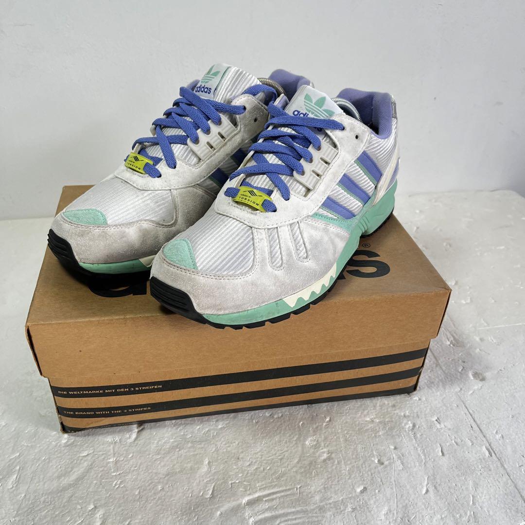 かわいい新作 adidas 30周年 緑 白 27cm ZX7000 コンソーシアム その他