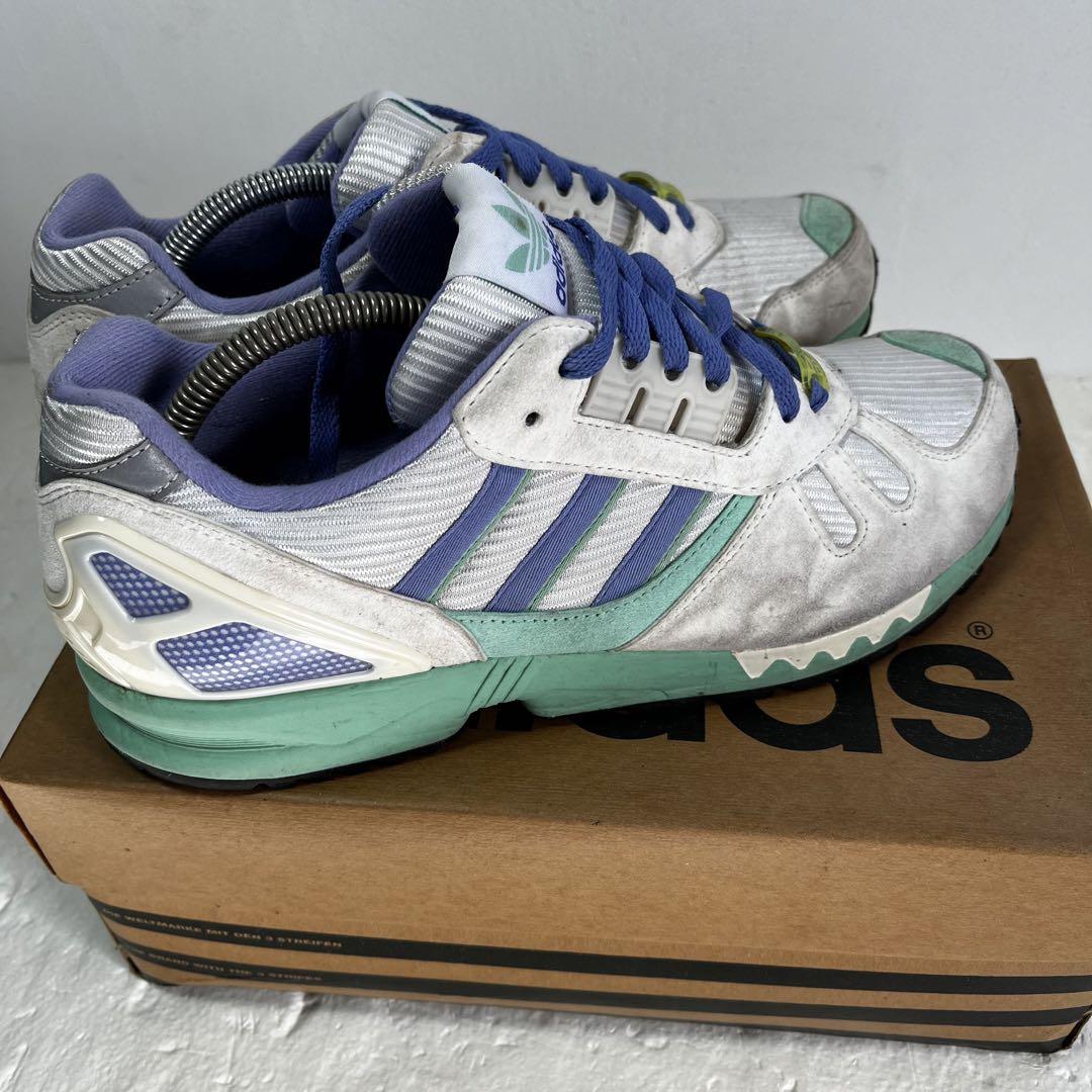 adidas コンソーシアム ZX7000 27cm 白 緑 30周年