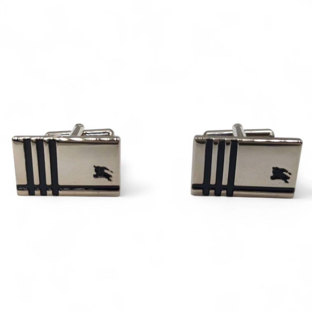 未使用級 バーバリー BURBERRY ブラックレーベル カフス 付属品