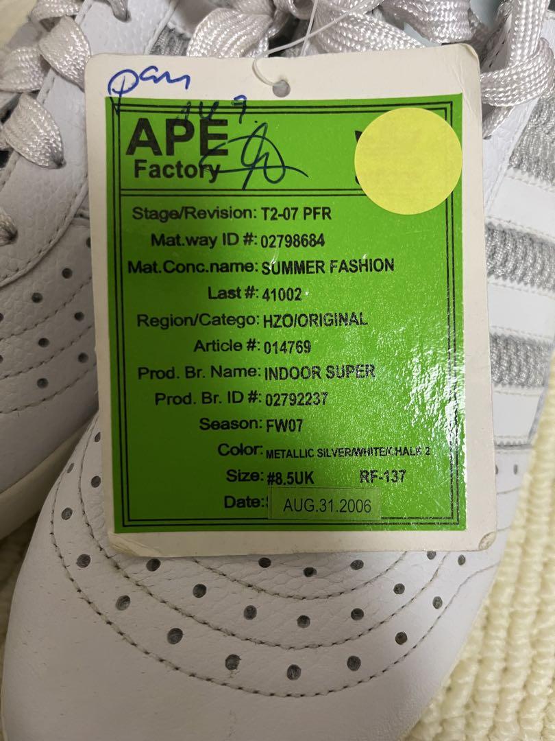 激レア　サンプル　アディダス　adidas Indoor Super 27cm