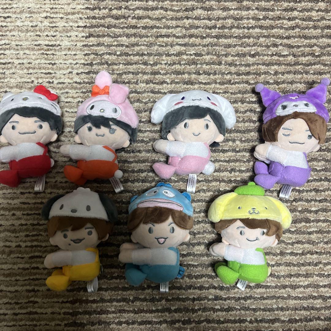 なにわ男子 ぬい サンリオマスコット 計12体セット なにわ男子 ぬい サンリオマスコット 計12体セット