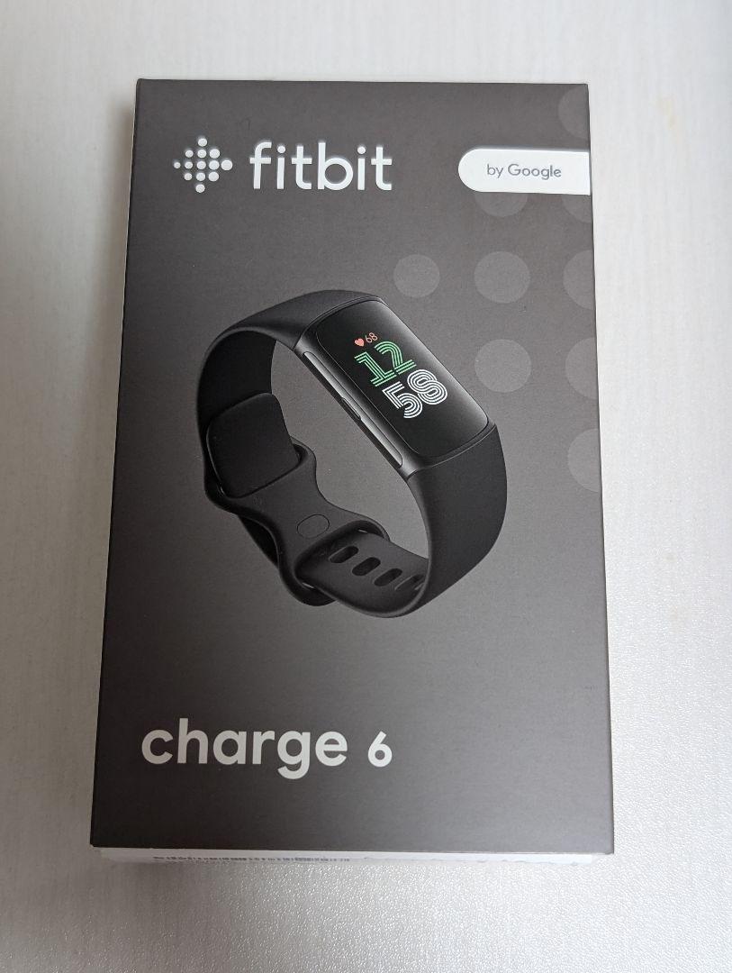 Fitbit Charge6 オブシディアンブラック