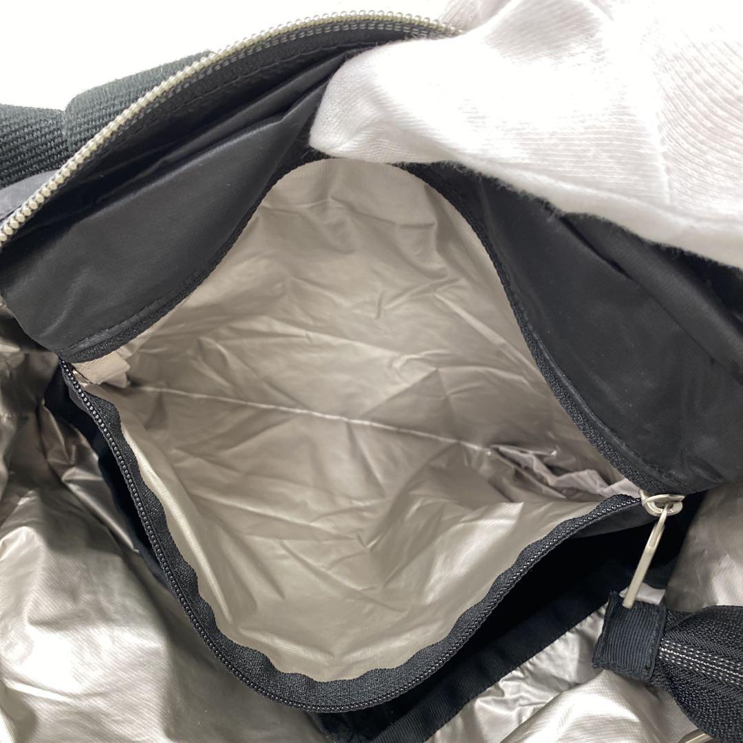○7279 LeSportsac レスポートサック 2way リュック　ブラック