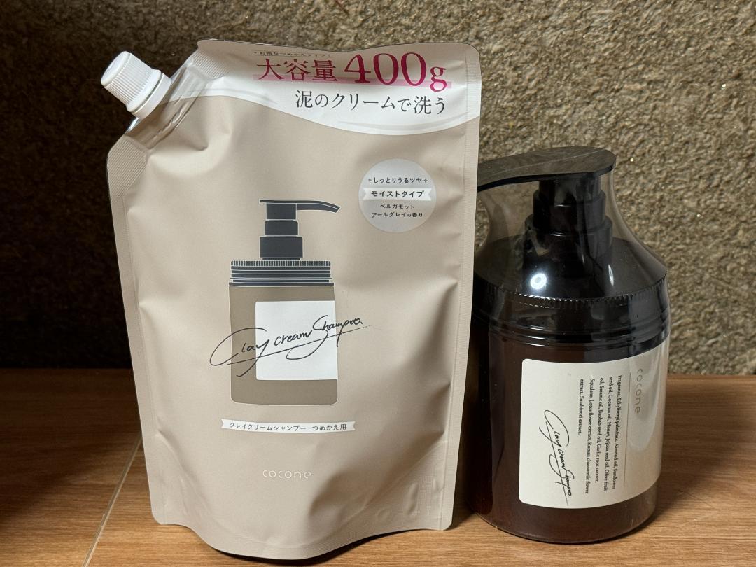 新品未使用】coconeクリームシャンプー 本体＋詰め替えセ