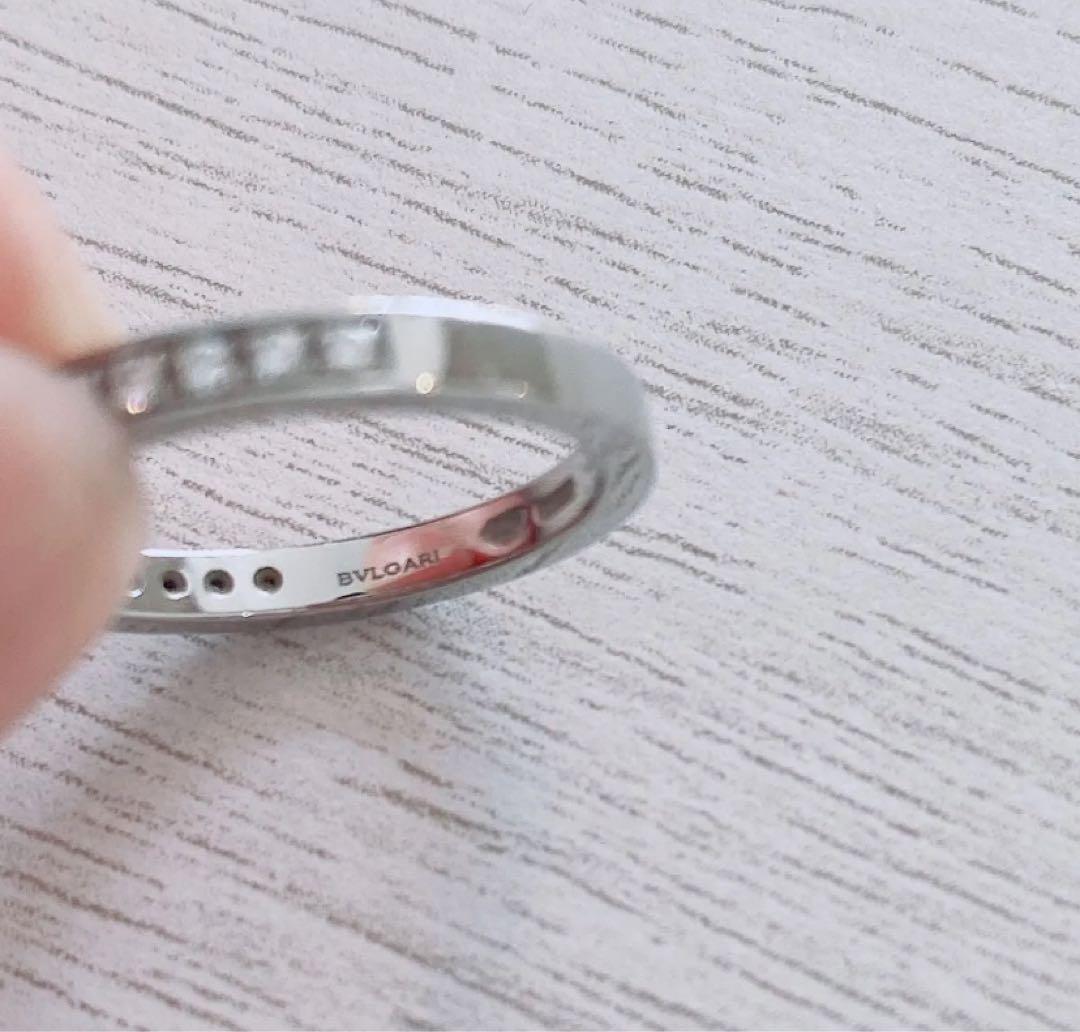 美品 BVLGARIデディカータ ア ヴェネチア 54 リング ダイヤ プラチナ