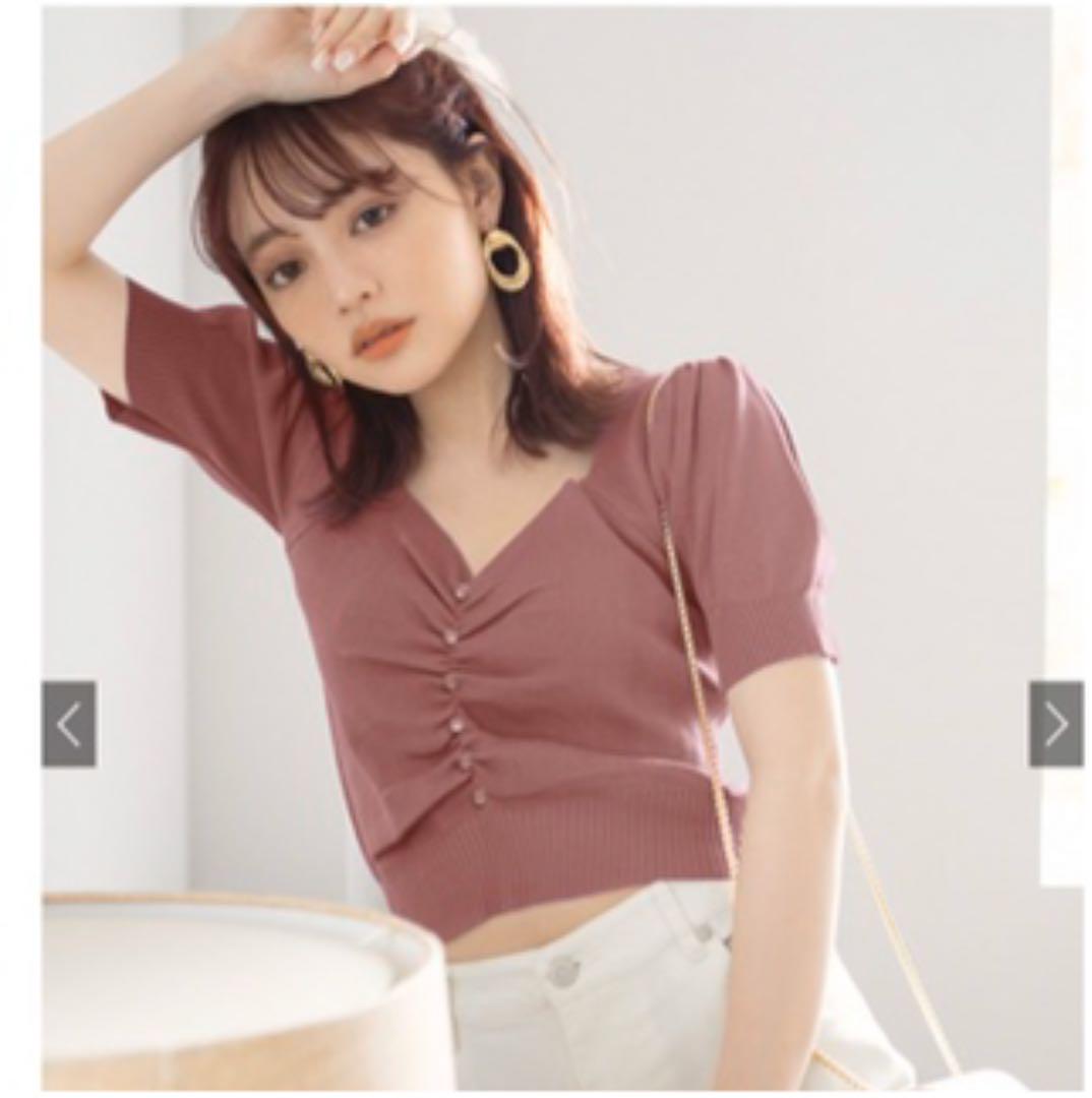 メルカリ フロントギャザーショート丈ニットトップス ベージュ Grl シャツ ブラウス 半袖 袖なし 1 090 中古や未使用のフリマ メルカリ フロントギャザーショート丈ニットトップス ベージュ Grl シャツ ブラウス 半袖 袖なし 1 090 中古や未使用のフリマ