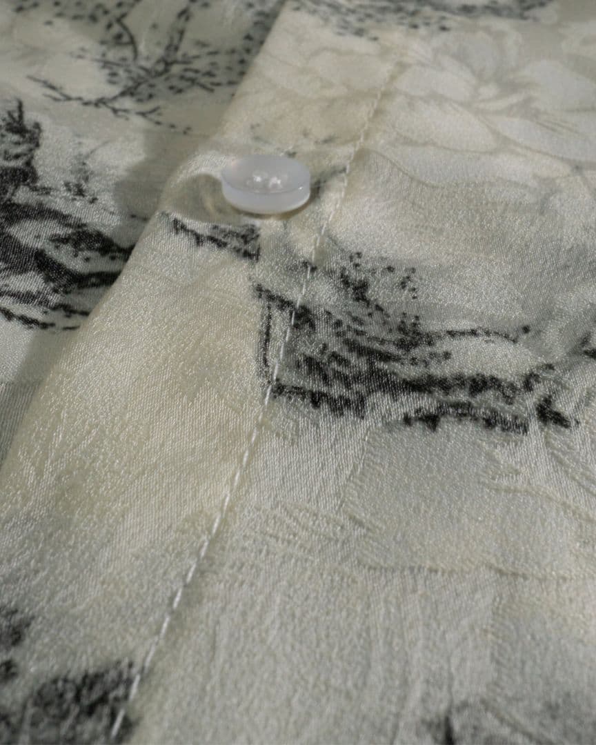 Black Gravity 風景画プリントオーバーサイズシャツM MEDICALDB_JP