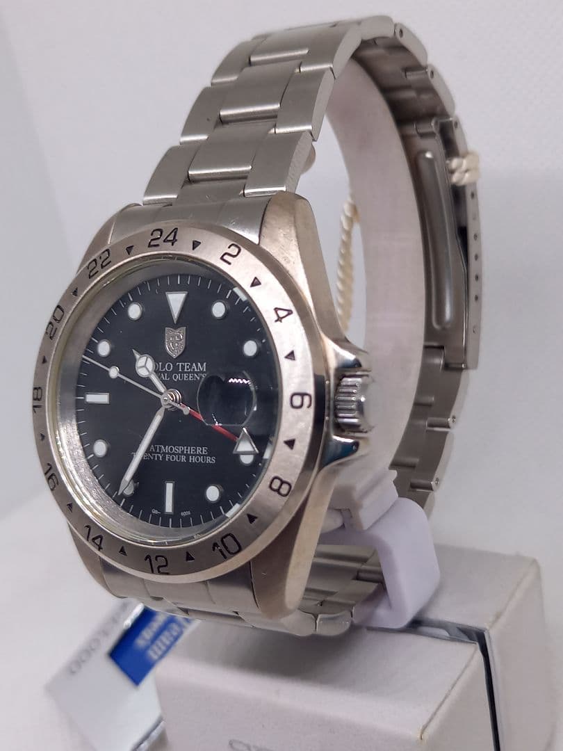 Polo Team Royal Queens 腕時計 GMTブラック