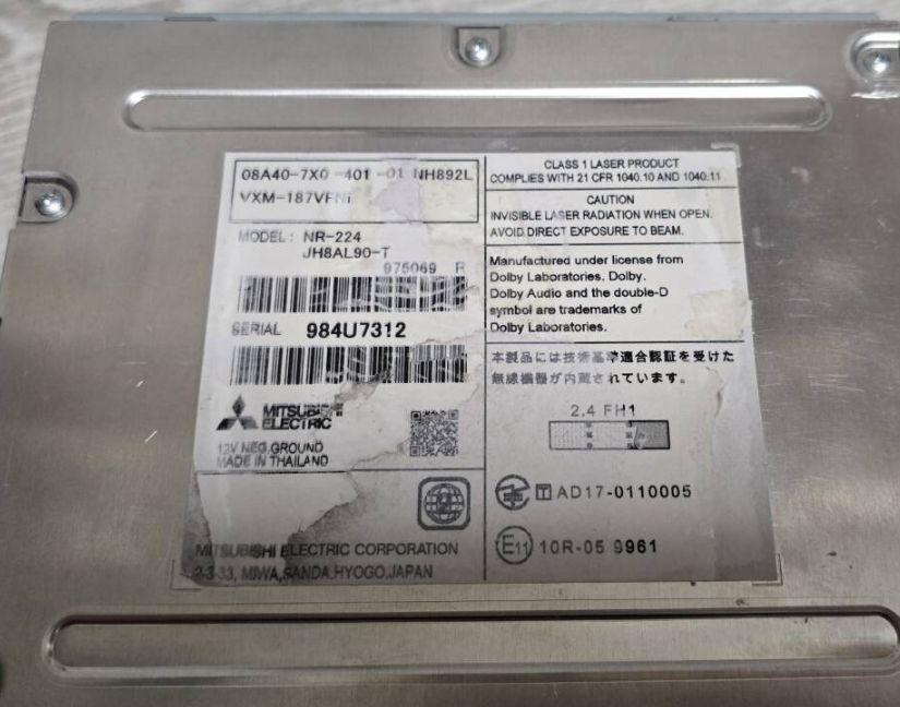 美品　ホンダ 純正 カーナビ プレミアムインターナビ VXM-187VFNi