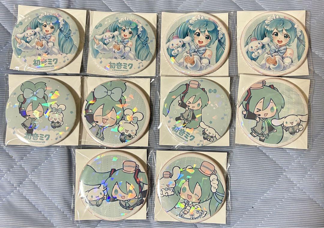 初音ミク缶バッジ