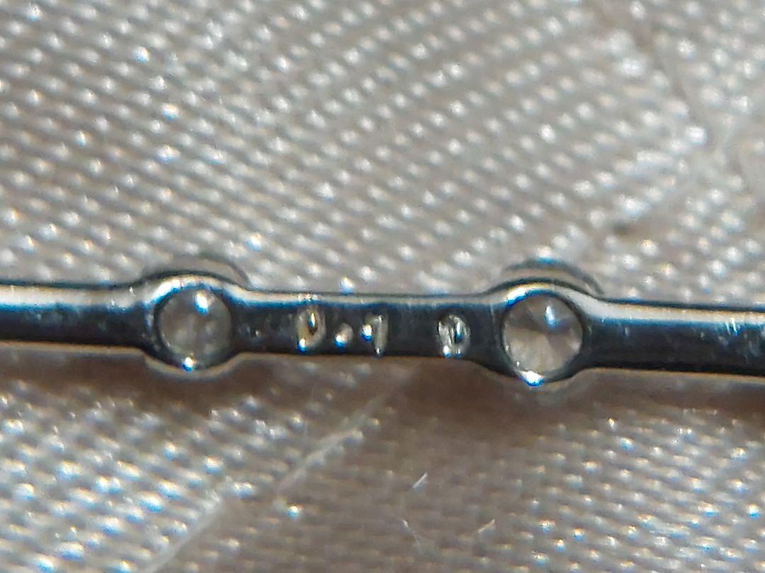 pt900　ダイヤモンドピアス