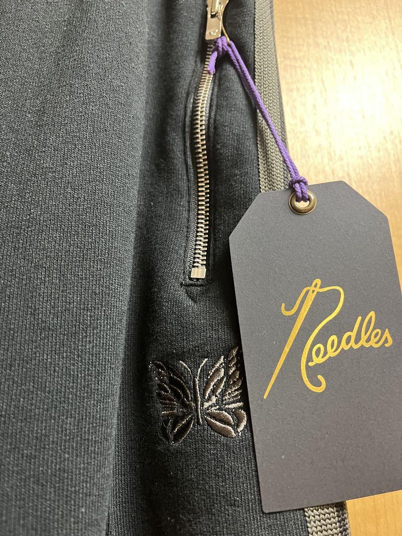 NEEDLES × NUBIAN トラックパンツ黒XS