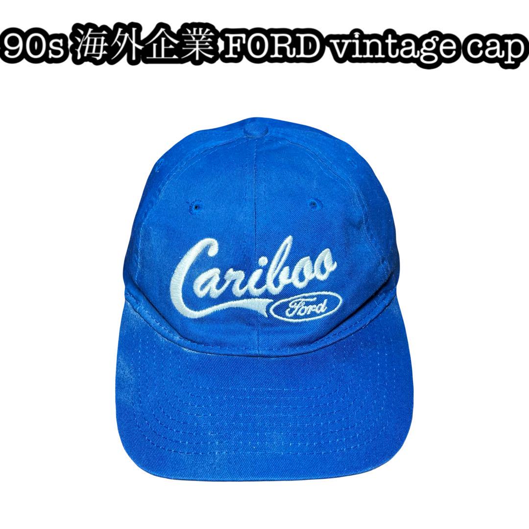 希少ford 古着キャップ 90s y2k 海外企業 FORD 限定 OLD CAP archive 希少 - メルカリ
