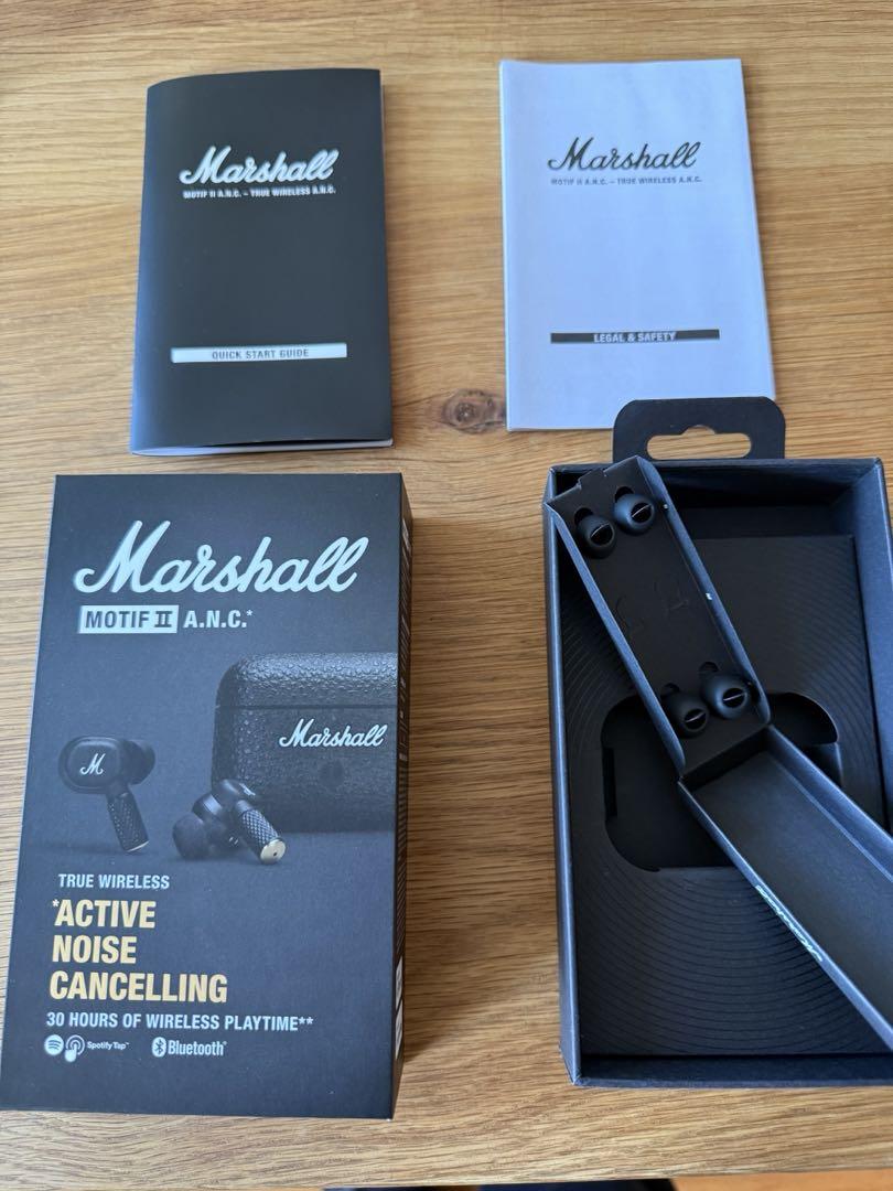【美品】Marshall MOTIF II A.N.Cワイヤレス