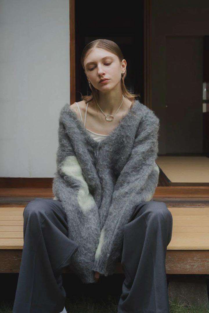 トップス Knuth Marf  Uneck knit pullover(unisex)