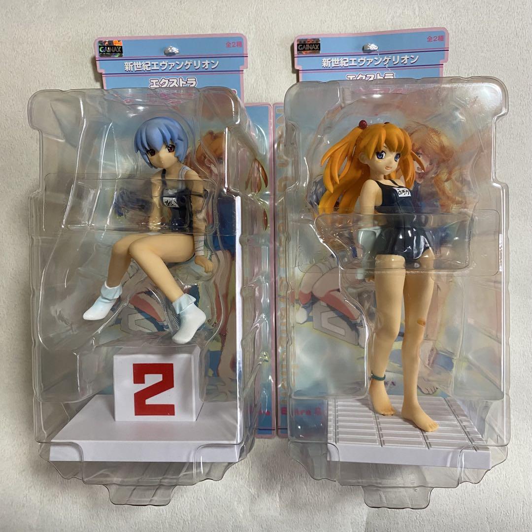 未開封】新世紀エヴァンゲリオン スクール水着フィギュア ぽよん