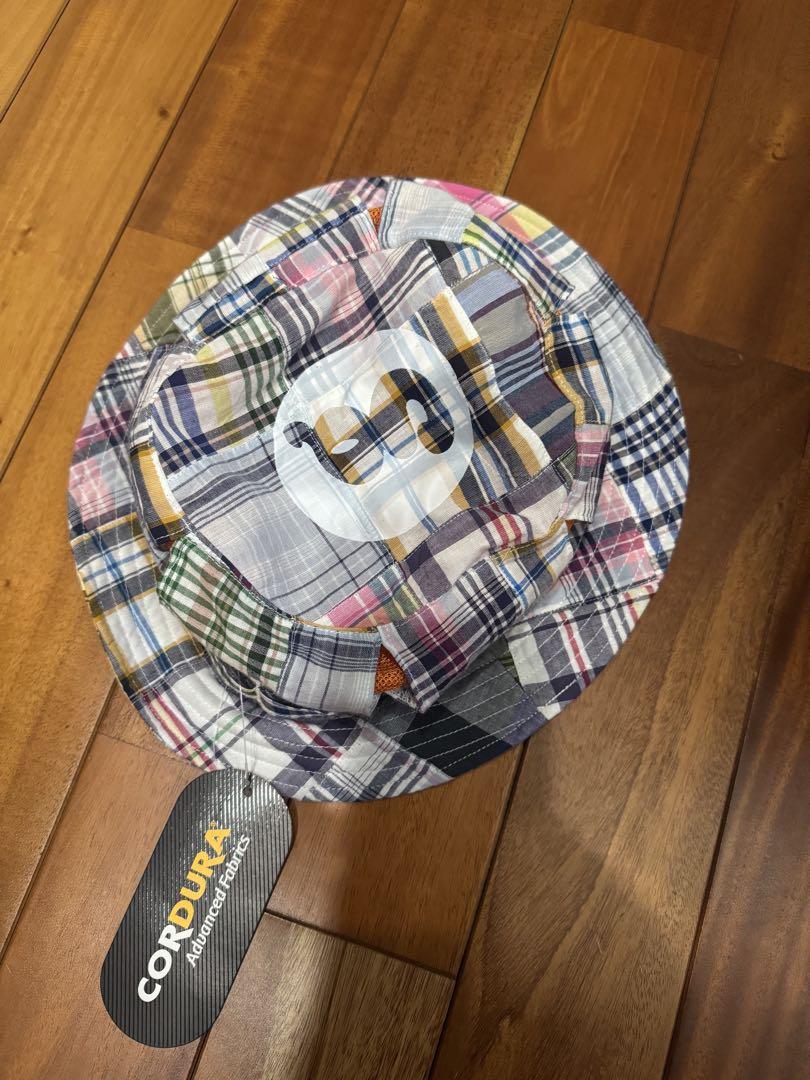 【GOODENOUGH】Supreme チェック柄 バケットハット M/L