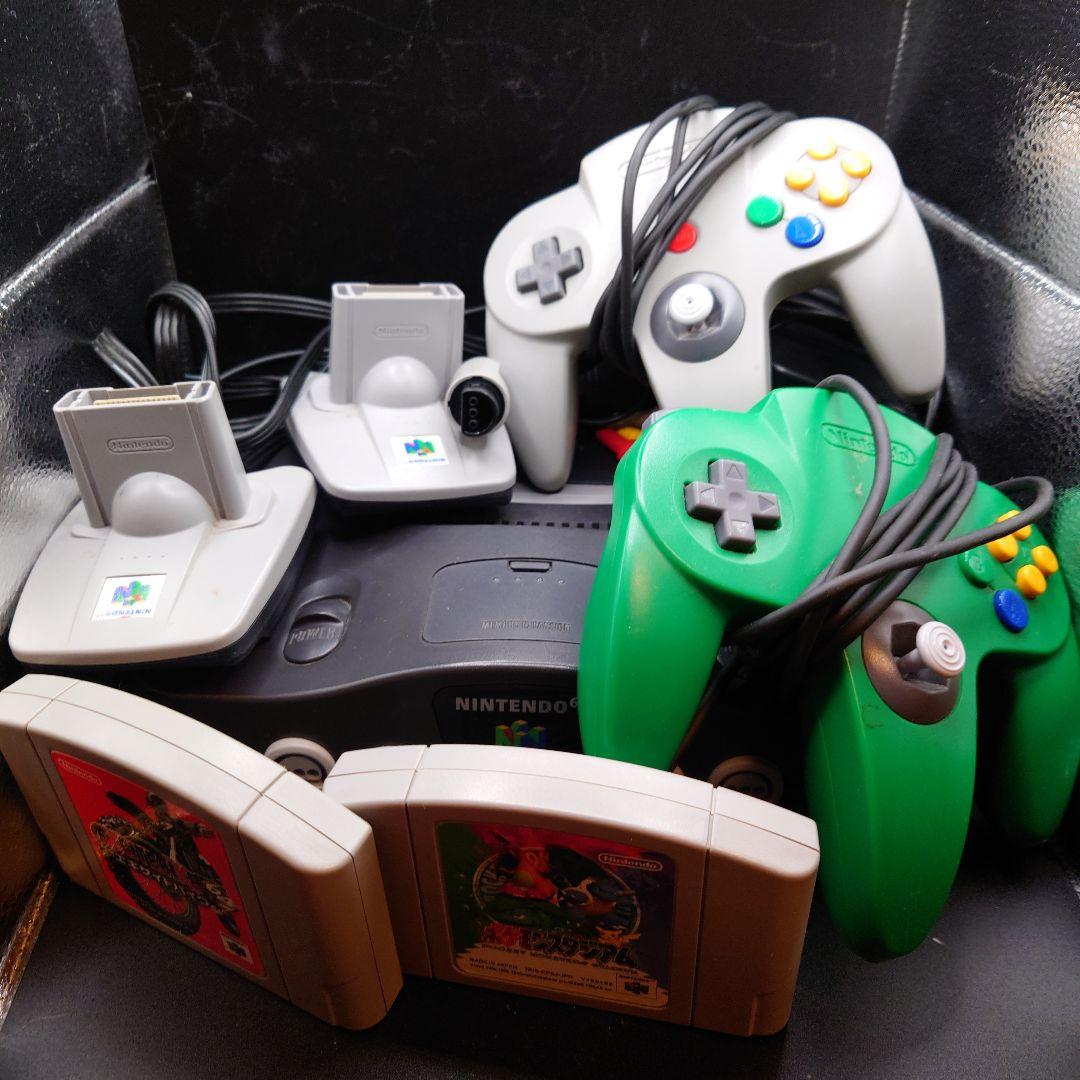NINTENDO64 本体セット コントローラー2個付き