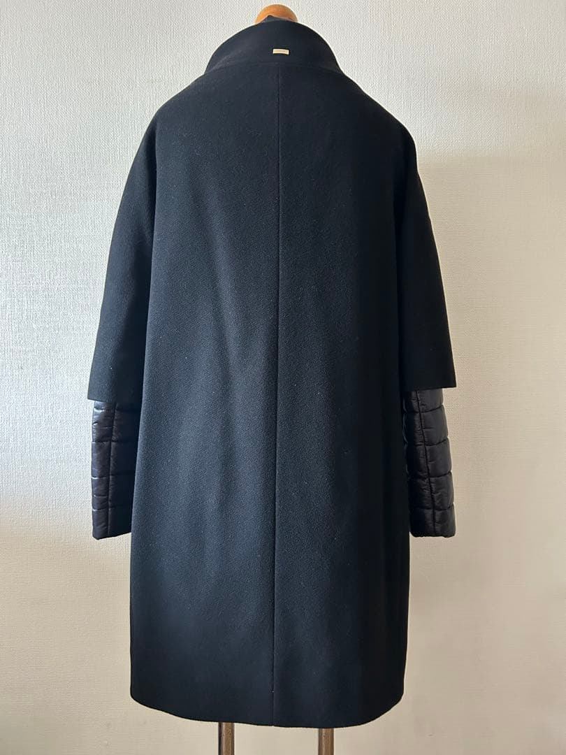 【HERNO 】ヘルノ 2wayダウンコート◎ブラック◎42◎ハンガー・カバー付 【HERNO 】ヘルノ 2wayダウンコート◎ブラック◎42◎ハンガー・カバー付