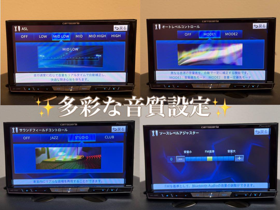 2024年度版地図データ HDD サイバーナビ AVIC-ZH0077