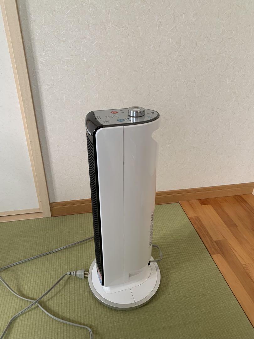 【超美品❗️激安❗️】コイズミ ホット＆クール ファンヒーターKHF-0818/Ｗ