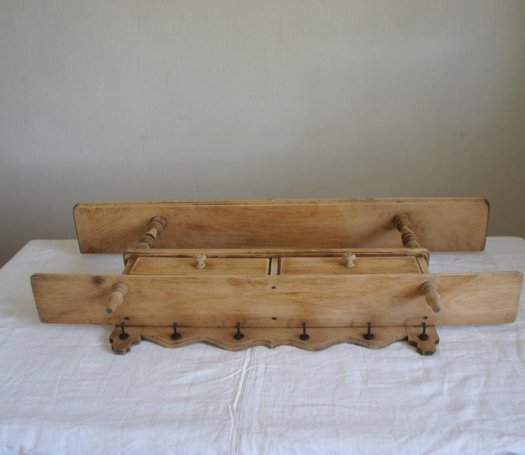 壁掛け 飾り棚 ウォールシェルフ ブロカント フランス アンティーク