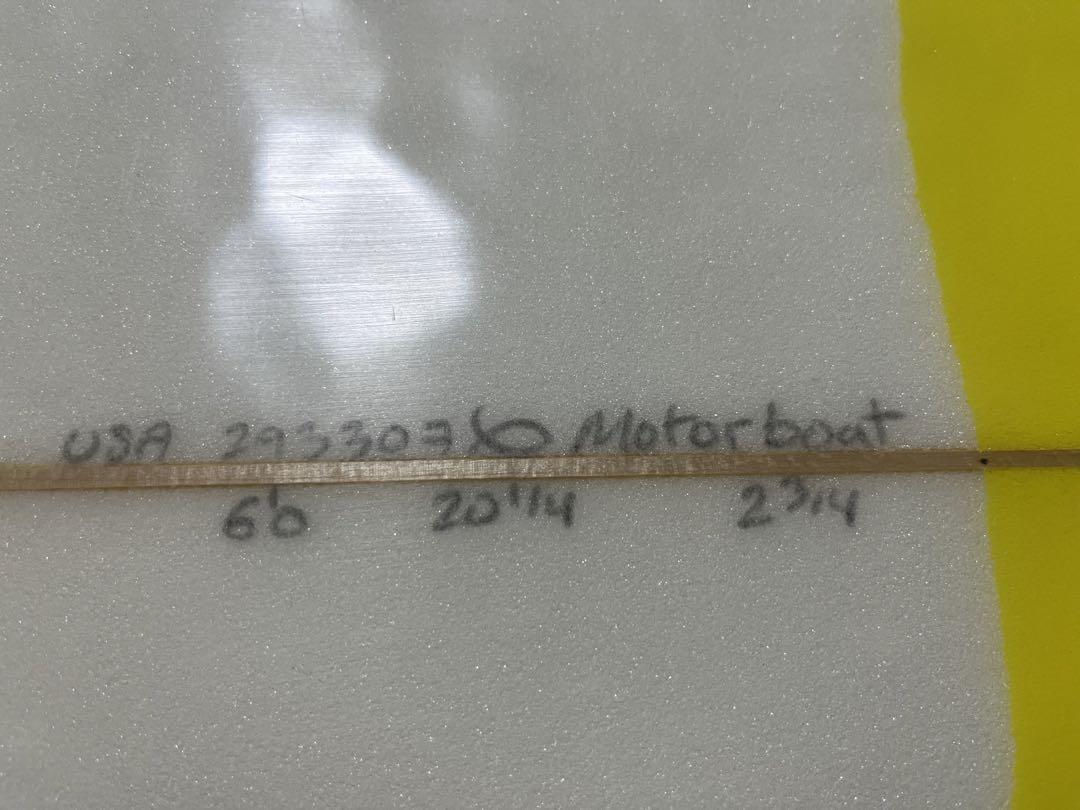 アルメリックサーフボード Motnr Boat 6'0\"