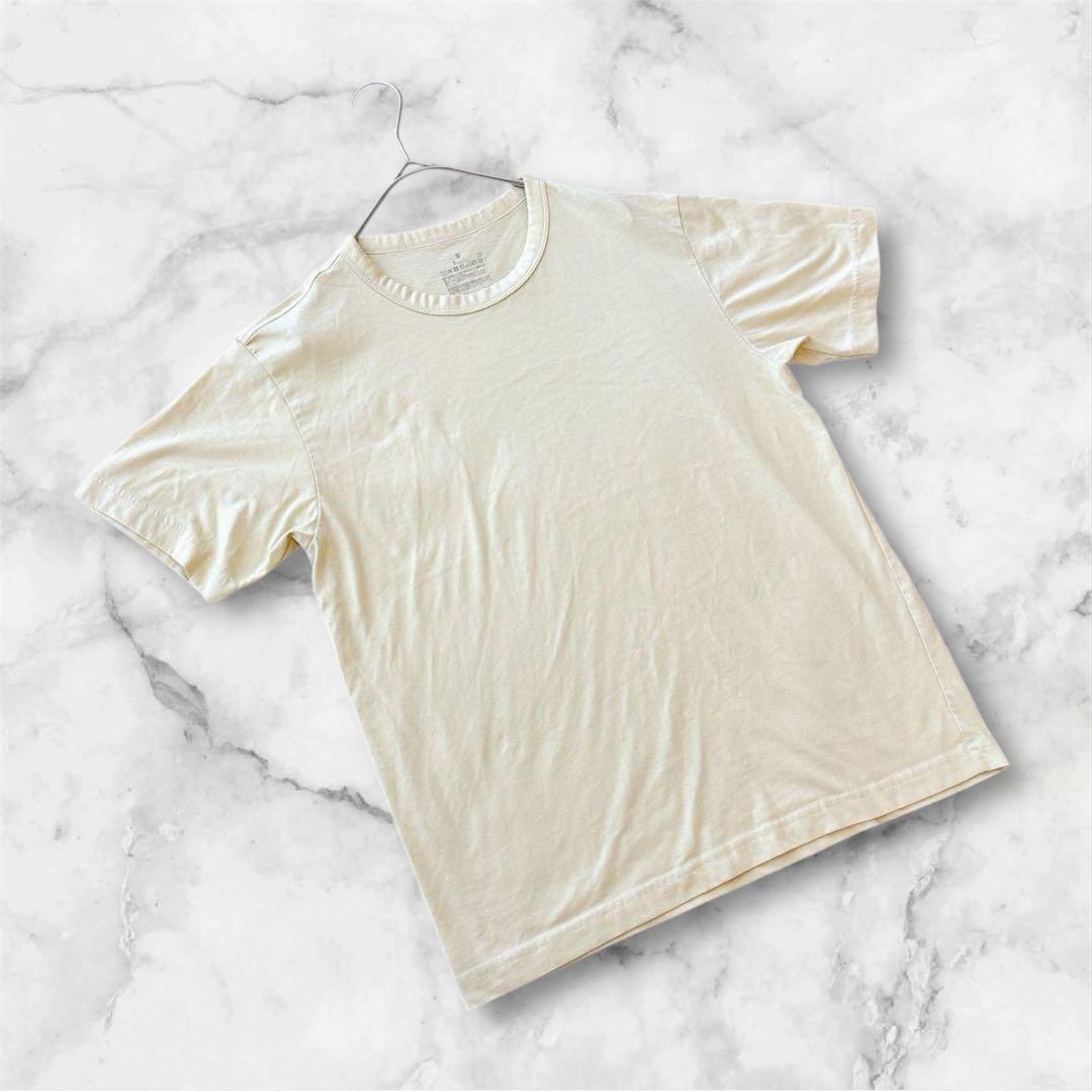 无印良品　半袖Tシャツ　イエロー　トップス　S