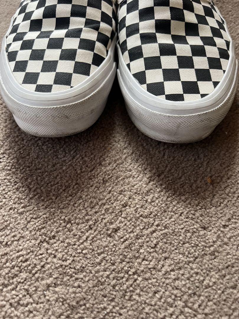達*吉様 vans vault バンズ ボルト スリッポン チェッカー 黒白 vans vault バンズ ボルト スリッポン チェッカー 黒白