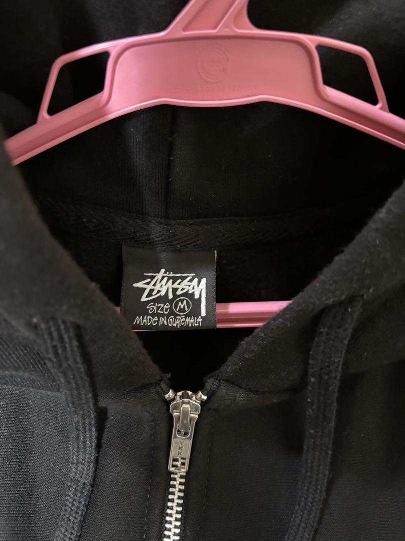 Stussy ブラック パーカー Mサイズ