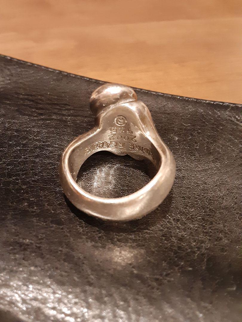 激安通販新作 激レアCHROME HEARTS×ローリングストーンズLTリングMDクロム アクセサリー