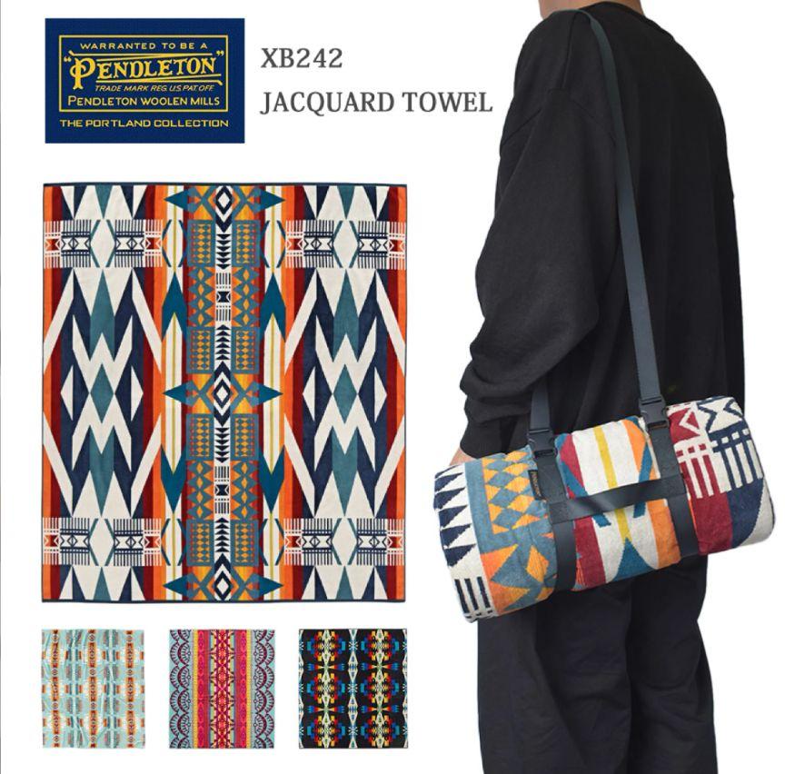 PENDLETON (ペンドルトン) ブランケット　新品 ソファカバーとしても◎]【PENDLETON(ペンドルトン)】ジャガード