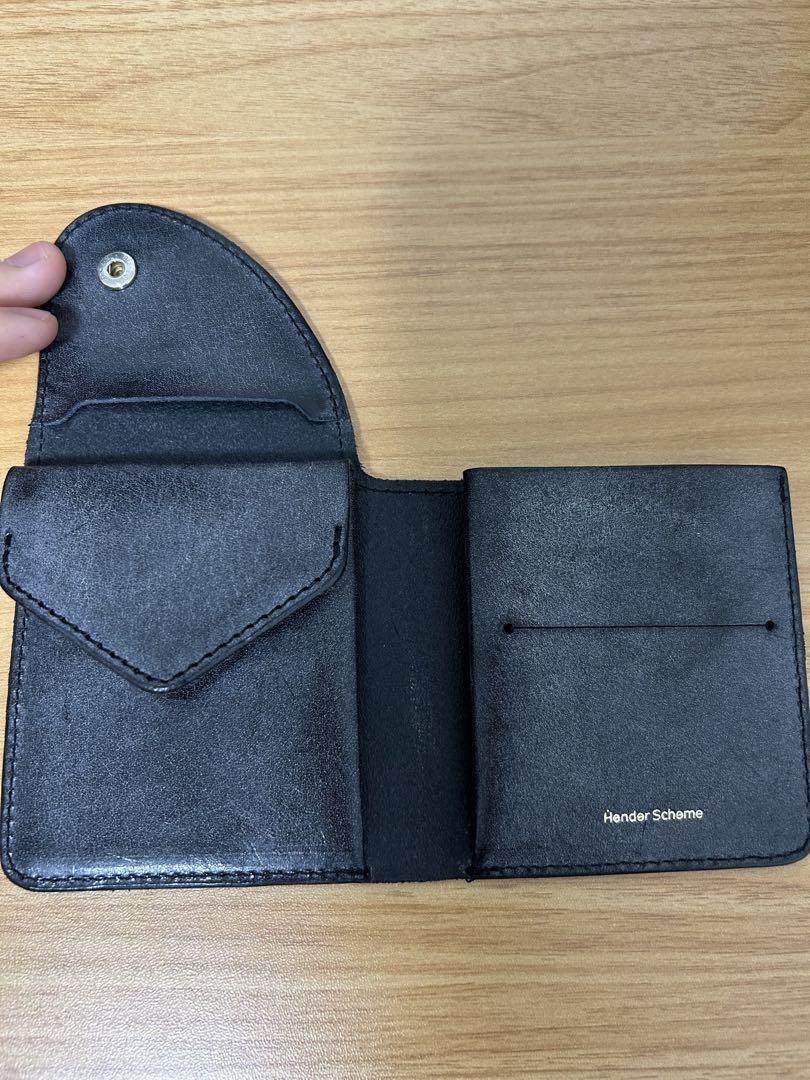 Hender scheme wallet black 数回使用極美品　備品完備