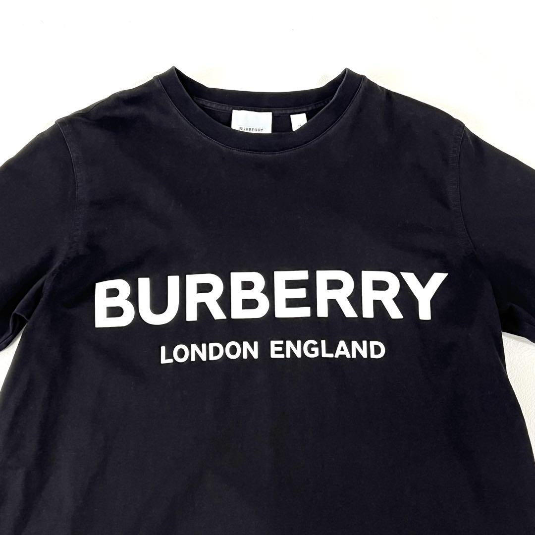 バーバリー ロンドン 半袖Tシャツ 現行モデル ブラック M