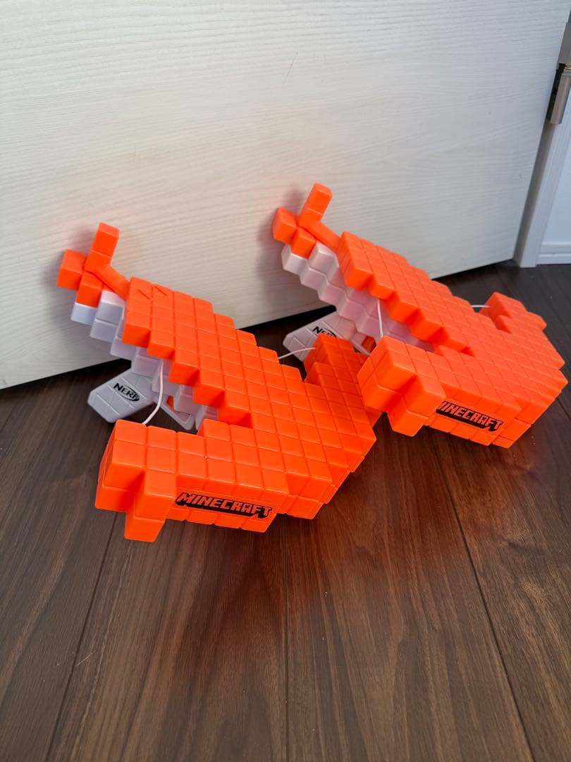 Minecraft NERF 2点目立った傷や汚れなし