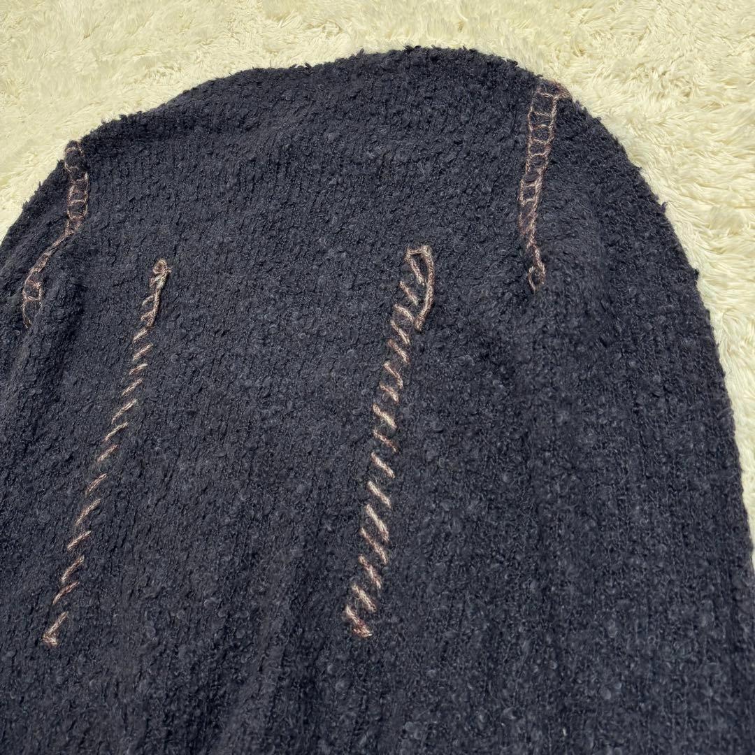 ナマチェコ　hankford cardigan ネイビー　M