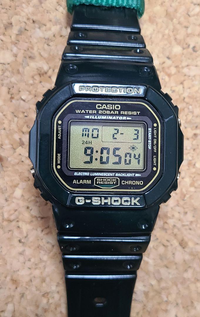 Gショック　DW-5600R-3JF ラスタファリアン