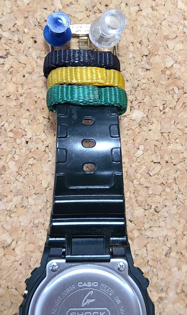 Gショック　DW-5600R-3JF ラスタファリアン