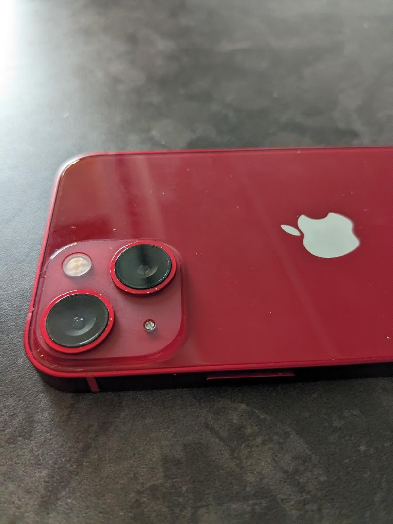 iPhone 13 mini 128GB レッドsimフリー TPUケース付